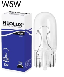 AUTO SIJALICA 12V W5W 5W W2.1X9.5D N501 NEOLUX